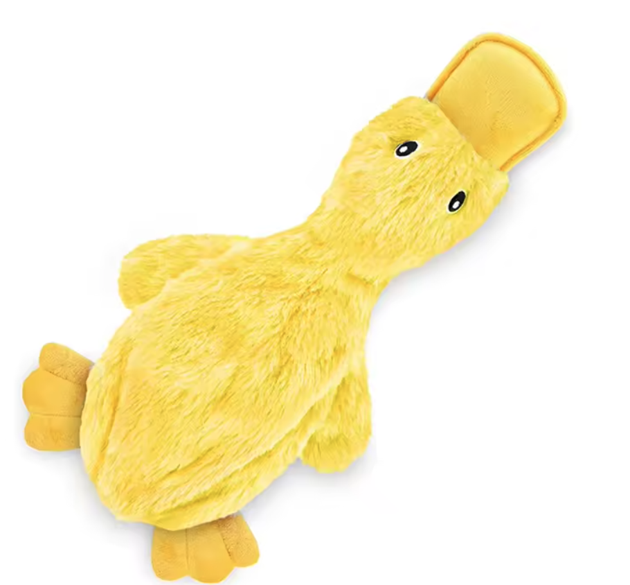 No Mess No Stuffing Chew Duck Plush Toy Dog